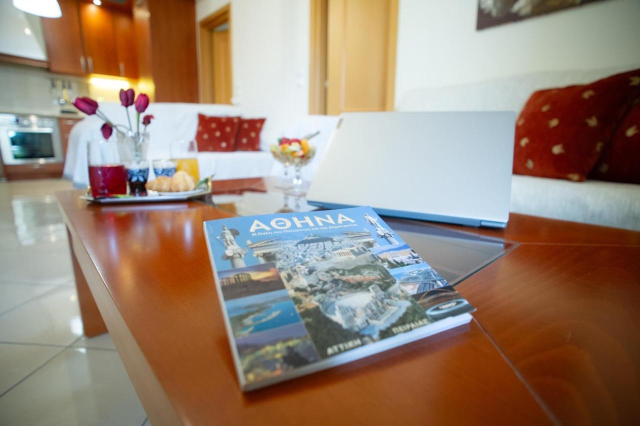 At Aqua Apartment Kallithea アテネ エクステリア 写真